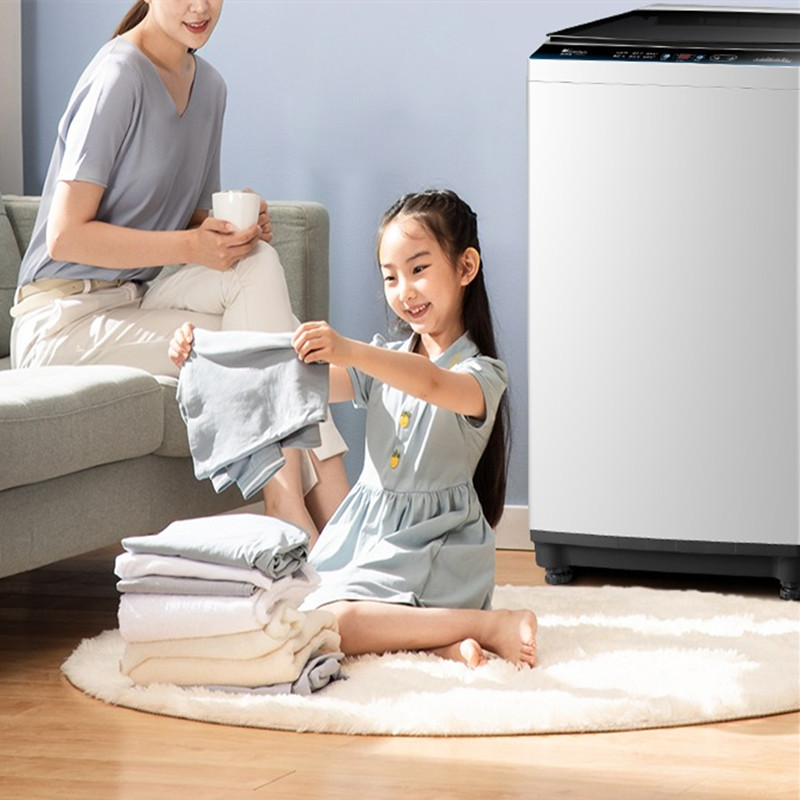 Home Appliances Washing Machine Automatic Wave Wheel 8 Kg Dormitory Renting Household Quick Washing Mite Saving Energy · v3